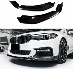 Bmw G30 ön tampon altı lip m-performane pianoblack 2017-2019 arası
