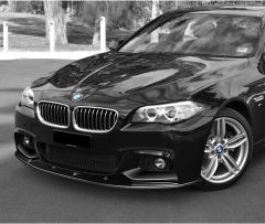 Bmw f10 ön tampon altı lip m-performane pianoblack 2011-2016 arası