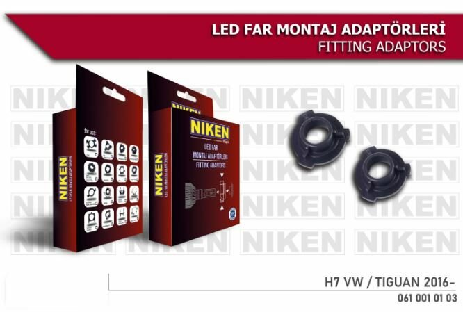 Vw Tiguan Led Xenon Montaj aparatı H7 uyumlu 2016 ve sonrası Niken