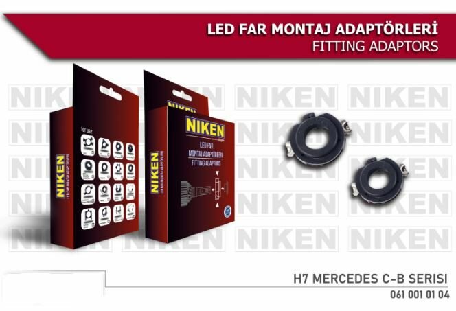 Mercedes C serisi Led Xenon Montaj aparatı H7 uyumlu Niken