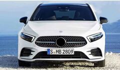 Mercedes w177 diamond ön panjur ızgara seti krom-siyah 2018 sonrası