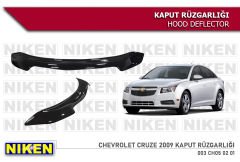 Chevrolet Cruze Kaput Rüzgarlığı Koruyucu 2008-2016 arası