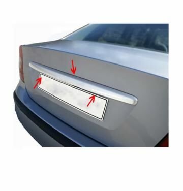 Ford focus arka tampon üst kromu 2005-2011 Arası Niken