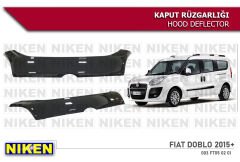Fiat Doblo 3 Kaput Rüzgarlığı Koruyucu 2015-2023 arası
