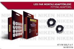 Vw golf 6 Led Xenon Montaj aparatı H7 uyumlu Niken