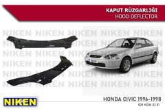 Honda Civic Kaput Rüzgarlığı Koruyucu 1996-1998 arası