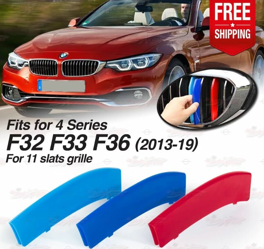 Bmw 4 serisi f32-f33-f36 M Panjur Böbrek Şeridi 2013-2019 arası