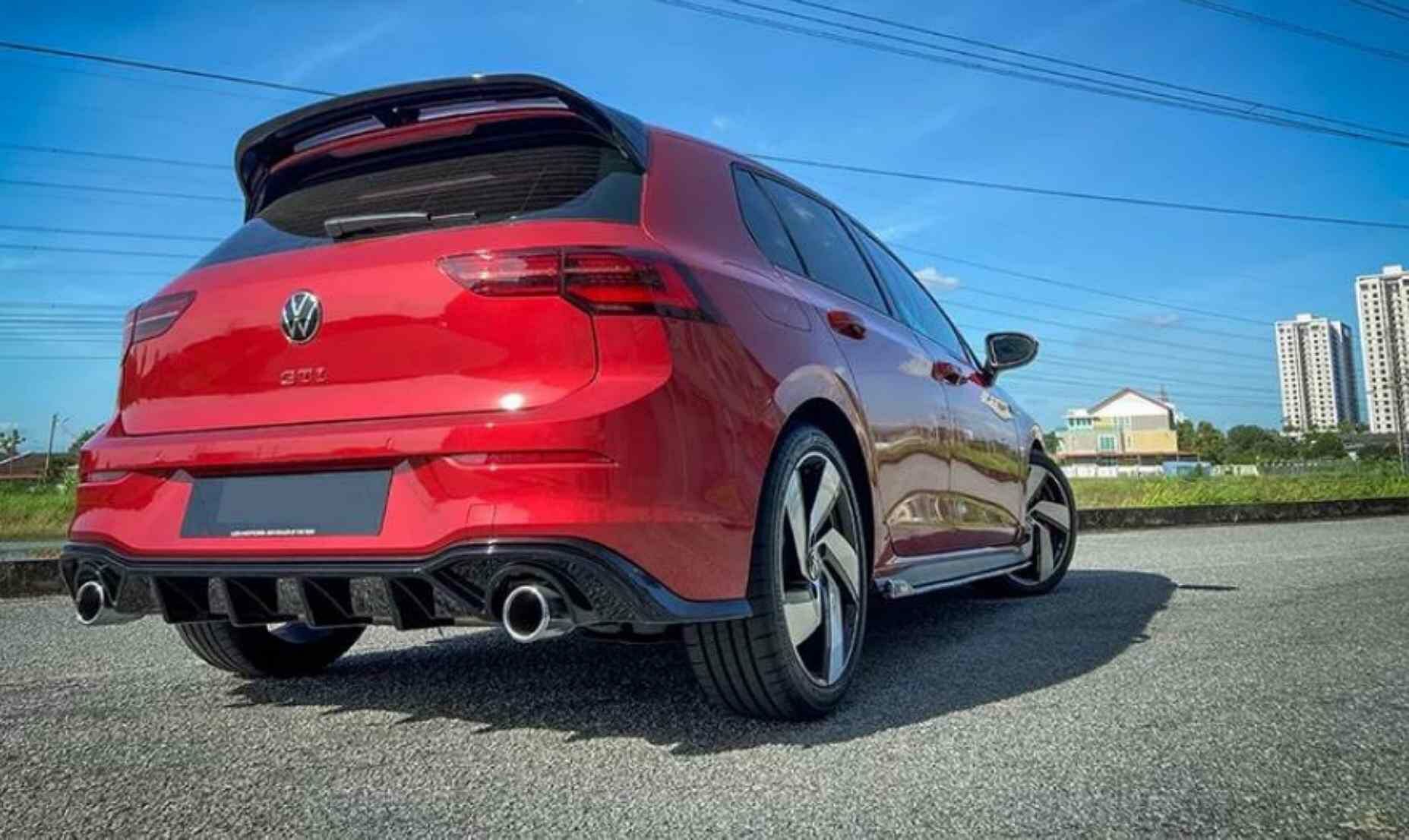 Vw Golf 8 Gti Difüzör 2 çıkış 2020 sonrası modeller