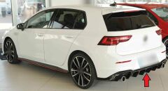 Vw Golf 8 Gti Difüzör 2 çıkış 2020 sonrası modeller