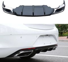 Opel İnsignia çift eksoz görünümlü difüzör 2017-2019 arası modeller