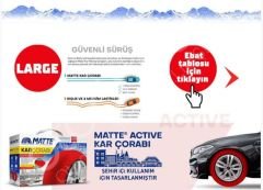Kar Çorabı Large Boyut Matte