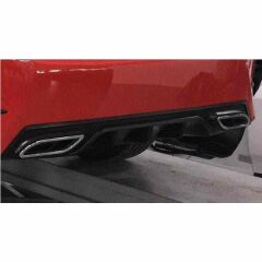 Honda Civic Fc5 çift eksoz görünümlü standart difüzör parlak siyah 2016-2019 arası modeller