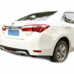 Toyota Corolla çift çıkış görünümlü amg difüzör pianoblack 2013-2018 arası modeller