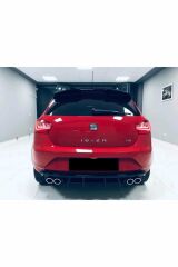 Seat İbiza 6j 4 çıkış görünümlü amg difüzör pianoblack 2013-2017 arası modeller
