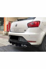 Seat İbiza 6j 4 çıkış görünümlü amg difüzör pianoblack 2013-2017 arası modeller