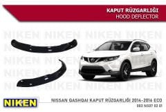 Nissan Qashqai Kaput Rüzgarlığı Koruyucu 2014-2016 arası