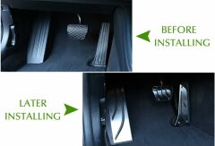 Bmw 2 serisi F22 otomatik pedal seti geçmeli tip 2014-2018 arası modeller