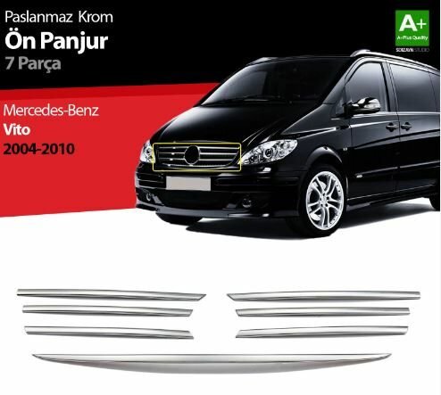 Mercedes benz vito panjur kromu 2004-2009 Arası Niken