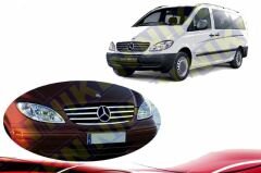 Mercedes benz vito panjur kromu 2004-2009 Arası Niken