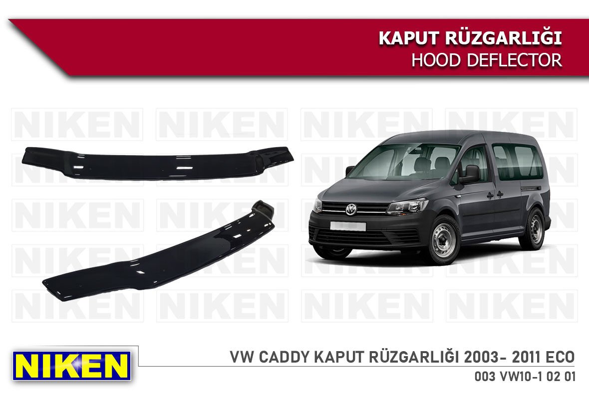 Vw Caddy Kaput Rüzgarlığı Koruyucu 2003-2011 arası