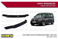 Vw Caddy Kaput Rüzgarlığı Koruyucu 2003-2011 arası