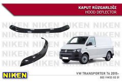 Vw Transporter T6 Kaput Rüzgarlığı Koruyucu 2015 sonrası