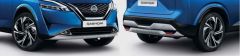 Nissan qashqai alt difüzör seti ön arka koruma 2021+