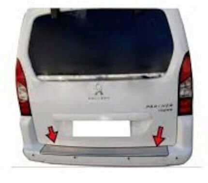 Peugeot partner tepee tampon ustu krom 2008-2014 Arası Niken