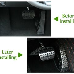 Mercedes E serisi w210 otomatik pedal seti geçmeli tip 1996-2002 arası