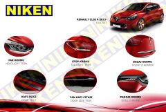 Renault clio 4 hb full krom set 2013-2019 arasi modeller Niken