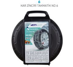 225/40x19 Ebatlarına Uyumlu Takmatik X tipi Kar Patinaj Zinciri Mefatech