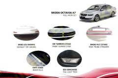 Skoda octavia full krom set 2013 Sonrası Niken