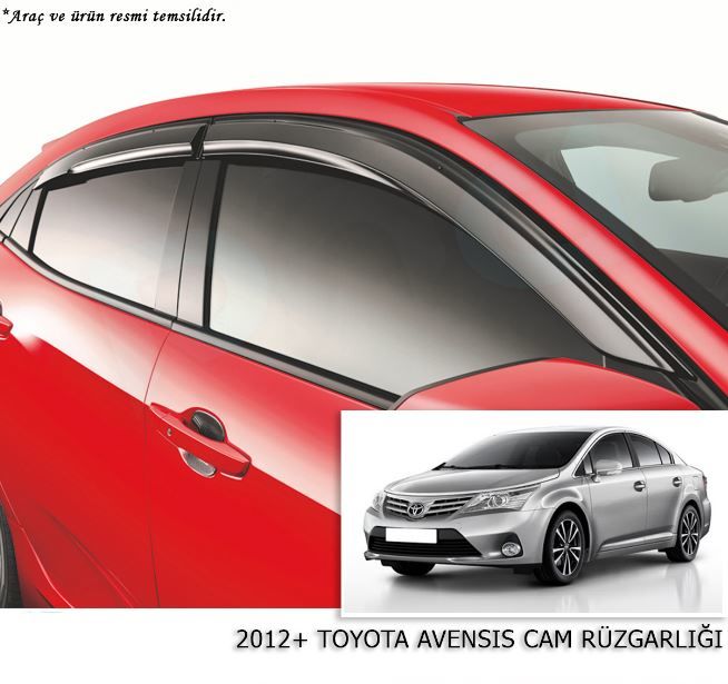 Toyota Avensis Uyumlu Cam Rüzgarlığı 2012+ sonrası uyumlu Mugen