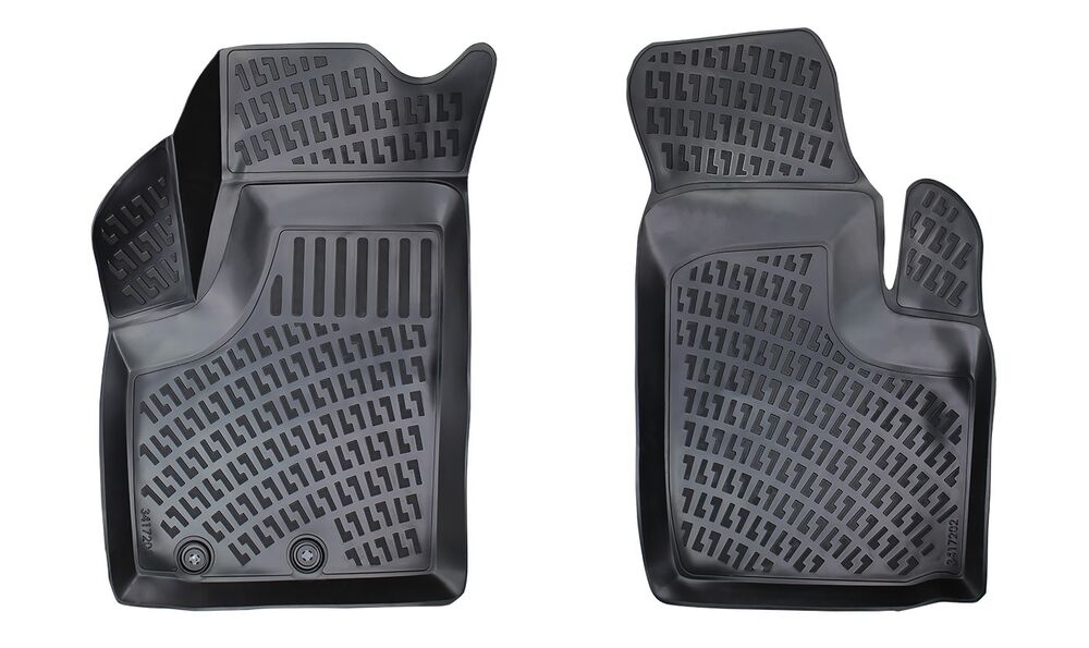 Fiat Doblo 1 Panelvan (2 parça) 3D Paspas Siyah 2000-2009 arası Rizline