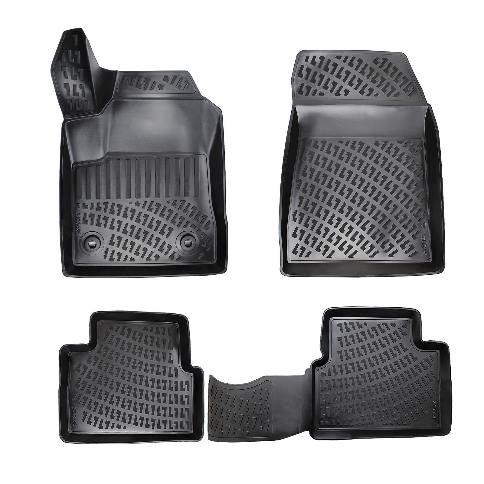 Fiat Stilo 3D Paspas Siyah 2001-2007 arası Rizline