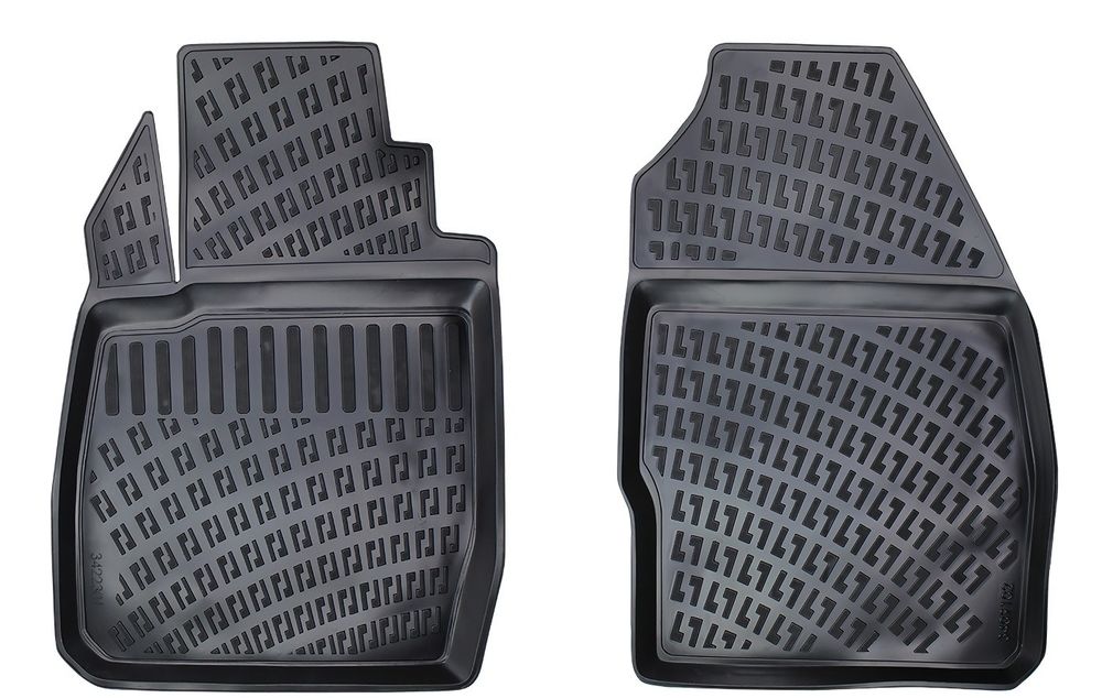 Ford Fiesta Panelvan (2 parça) 3D Paspas Siyah 2002-2008 arası Rizline
