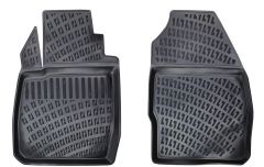 Ford Fiesta Panelvan (2 parça) 3D Paspas Siyah 2002-2008 arası Rizline