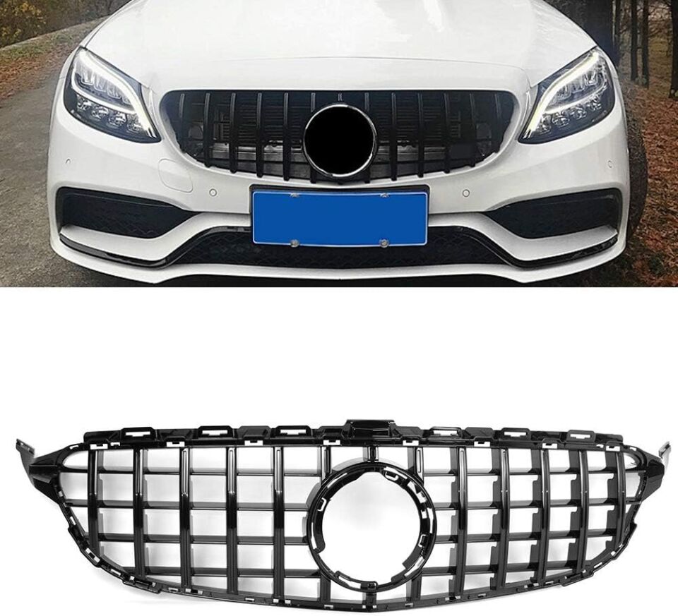 Mercedes C Serisi W205 Gtr Panjur 2019-2021 Arası Uyumlu Siyah