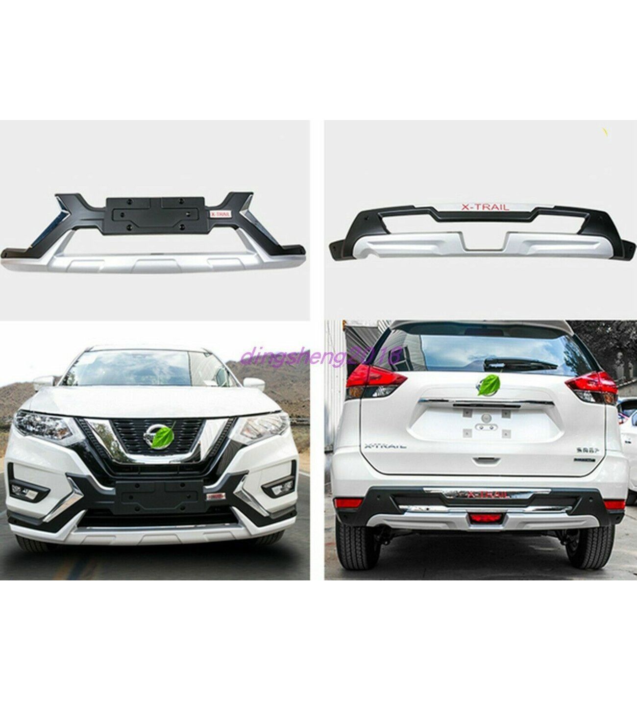 Nissan Xtrail ön arka tampon koruma 2018+ oem model