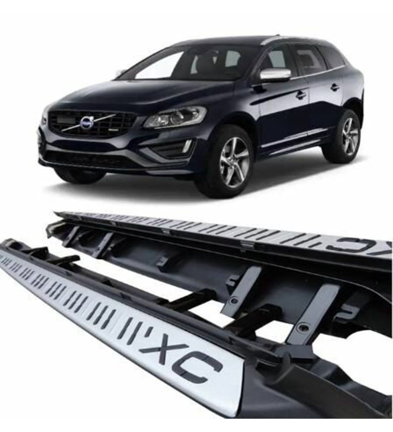 Volvo xc60 makyajlı yan basamak koruma 2015-2018 oem tip