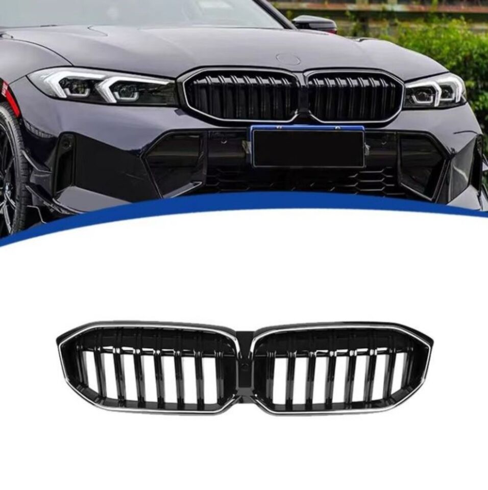 Bmw 3 serisi G20 Lci ön panjur böbrek Ledli 2023+ Sonrası Uyumlu