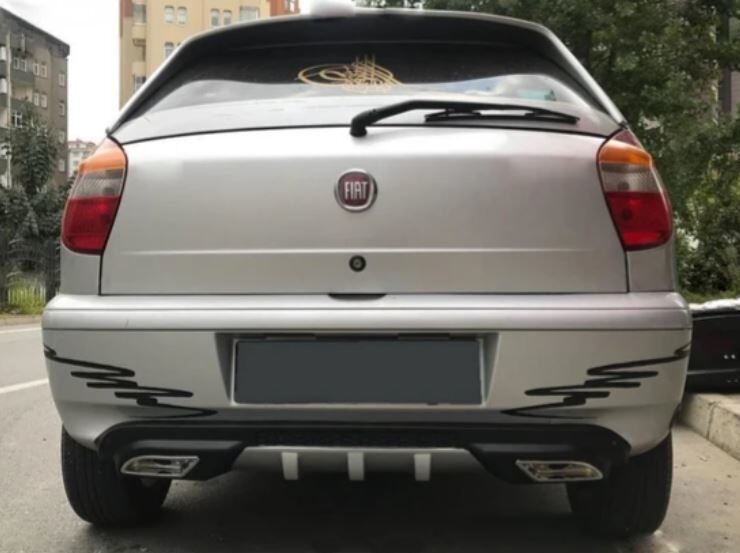 Fiat Palio uyumlu üniversal difüzör Gri tüm modeller