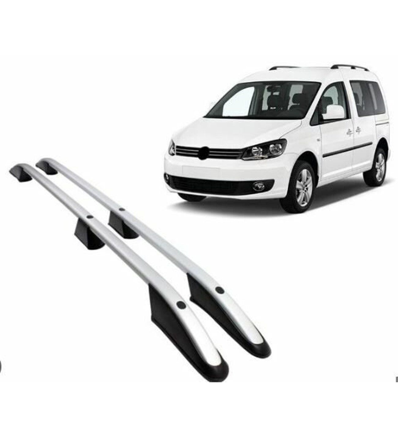 Volkswagen Caddy Tavan Çıtası Portbagaj Gri 2010-2015 Arası modeller