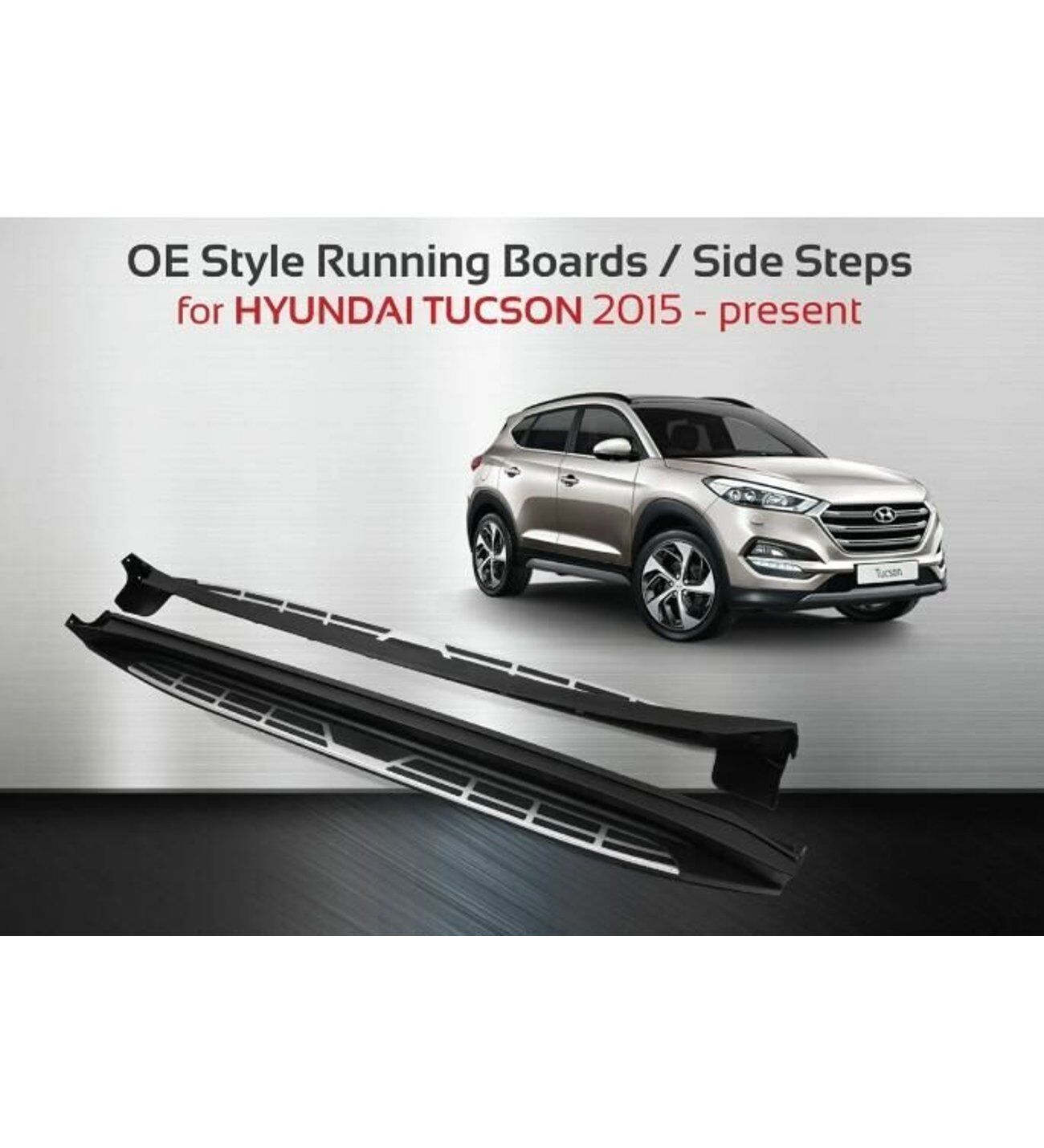 Hyundai tucson yan basamak koruma range model 2015+ oem tip