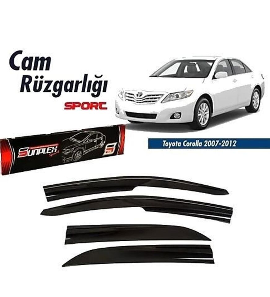 Toyota Corolla Mugen Cam Rüzgarlığı 2006-2012 arası Sunplex