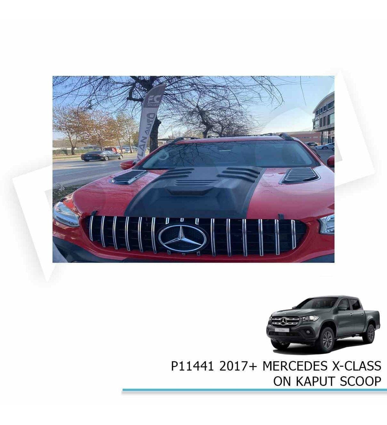 Mercedes X Kaput Şişirme Scoop 2017+ sonrası modeller