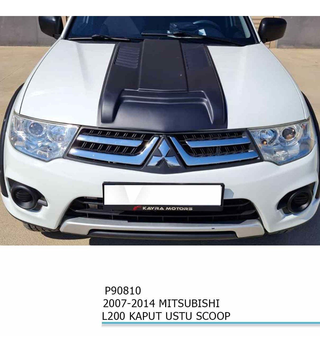 Mitsubishi L200 Kaput Şişirme Scoop 2007-2014 arası modeller