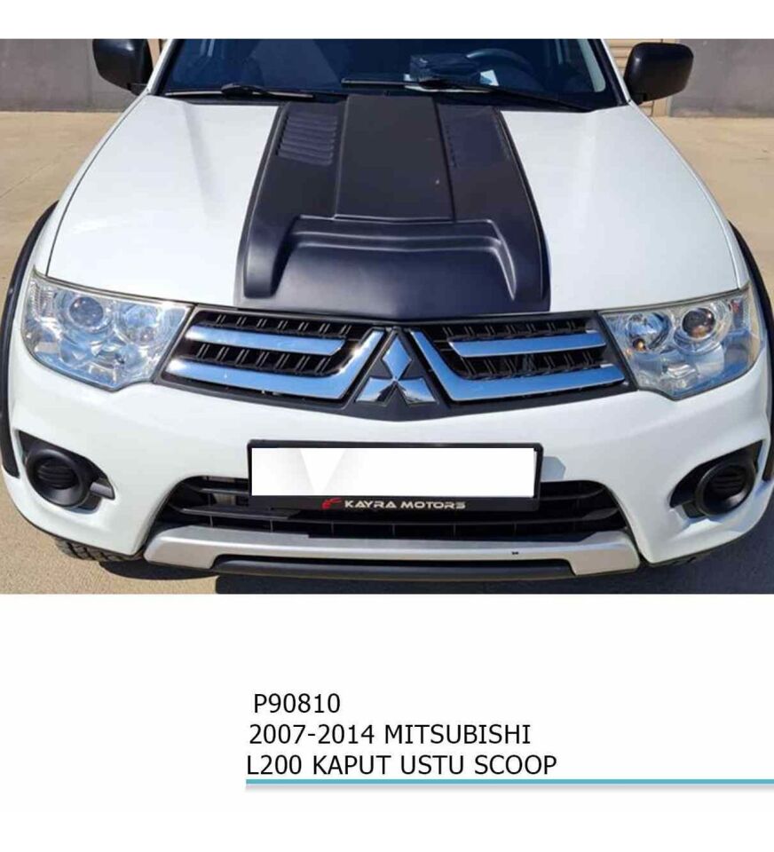 Mitsubishi L200 Kaput Şişirme Scoop 2007-2014 arası modeller