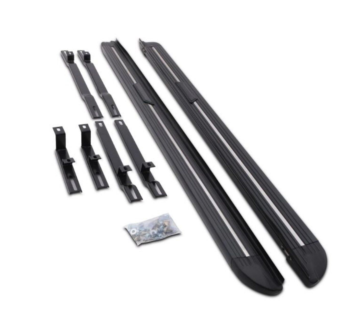 Nissan Qashqai Yan Basamak Koruma Siyah Oem 2014-2022 Arası Uyumlu