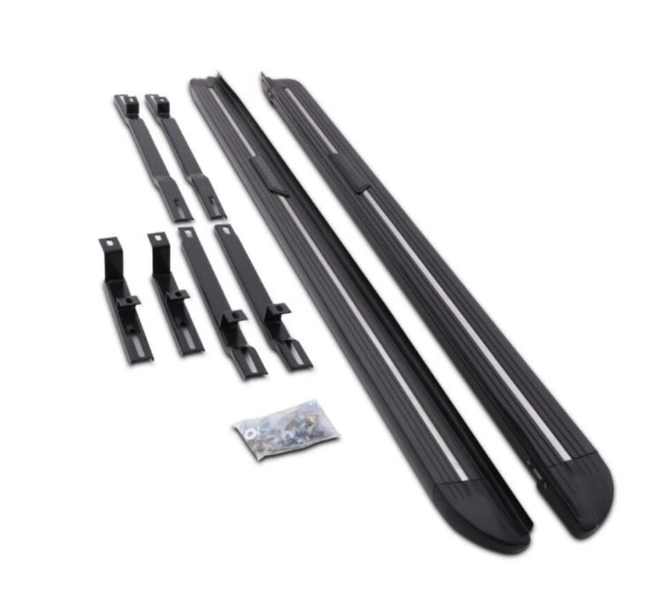 Nissan Qashqai Yan Basamak Koruma Siyah Oem 2014-2022 Arası Uyumlu